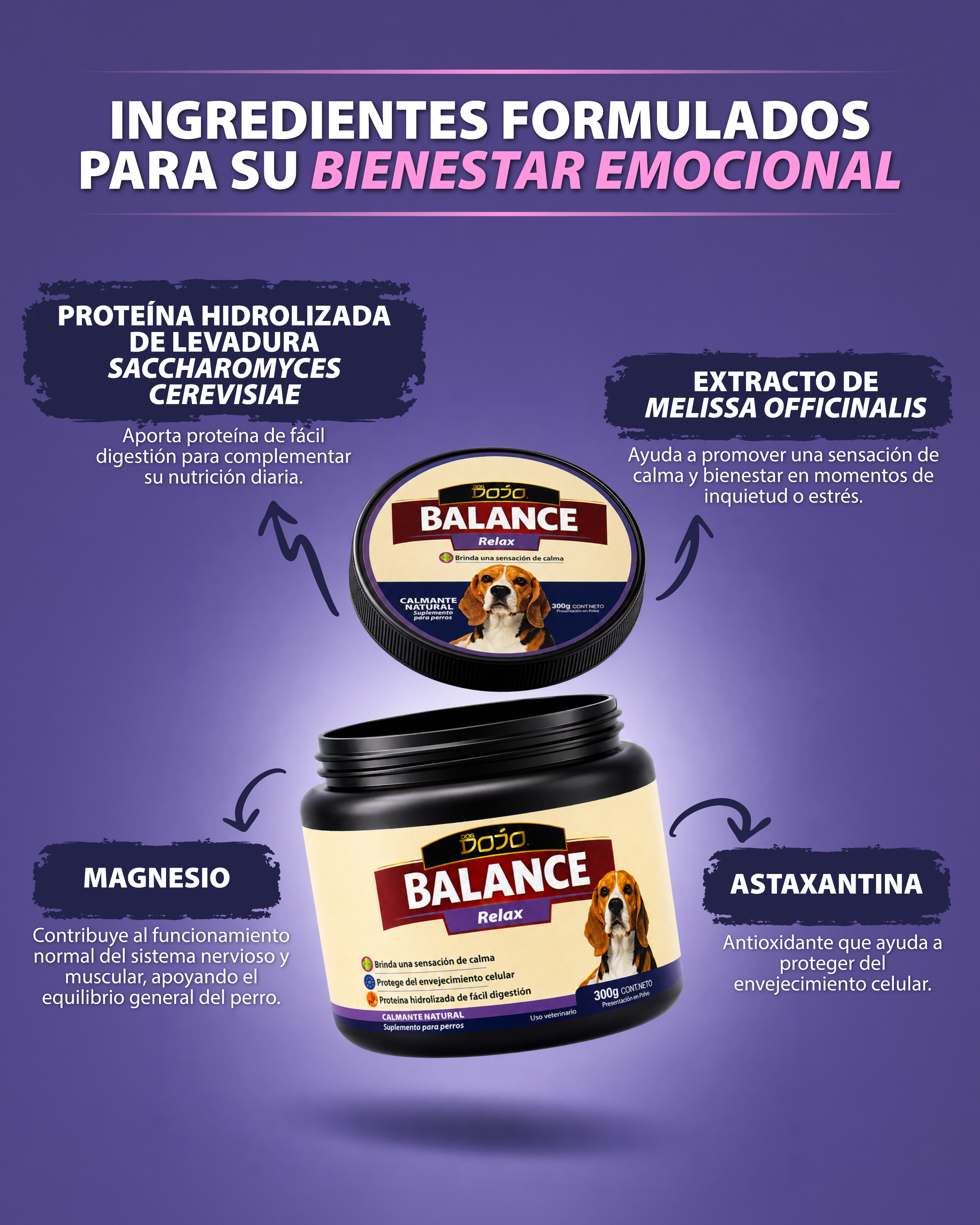 Dojo Balance Relax Calmante Natural Ansiedad Estrés 300g