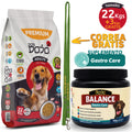 Alimento PREMIUM 25kg Razas Grandes + Dojo Balance Gastro Care — Suplemento Digestivo Avanzado 300g