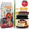 Alimento PREMIUM 25kg Razas Grandes + Dojo Balance Skin Care — Pelo y Piel Sanos y Brillantes 300g
