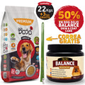 Alimento PREMIUM 25kg Razas Grandes + Dojo Balance Skin Care — Pelo y Piel Sanos y Brillantes 300g
