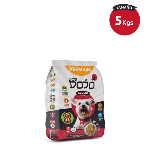 Alimento PREMIUM 5kg Razas Pequeñas - Dog Dojo