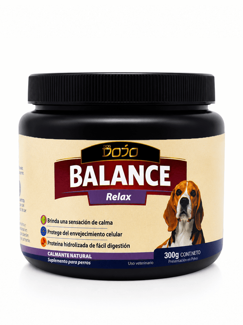Dojo Balance Relax — Calmante Natural Ansiedad y Estrés 300g - Dog Dojo