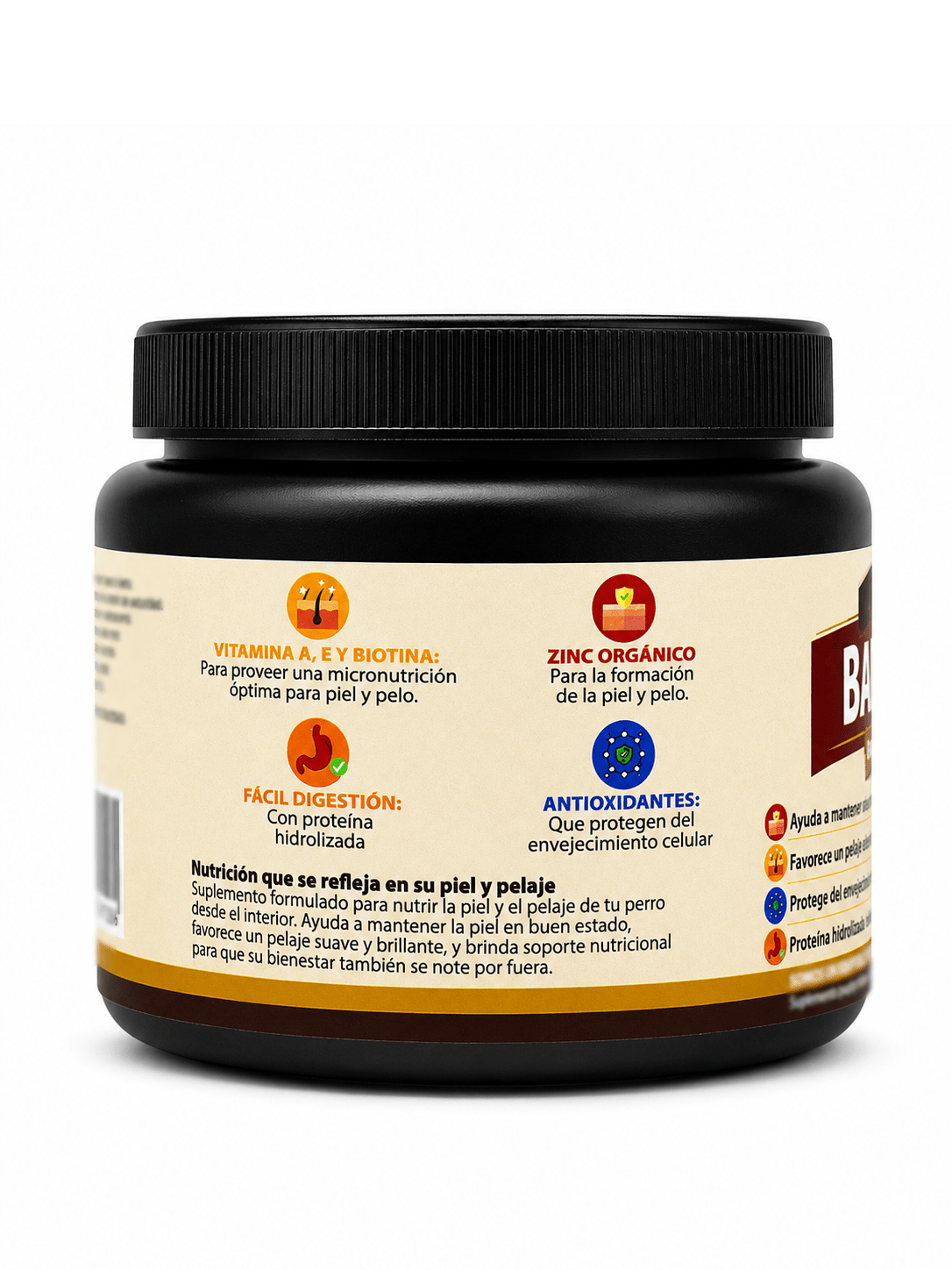 Dojo Balance Skin Care — Pelo y Piel Sanos y Brillantes 300g - Dog Dojo